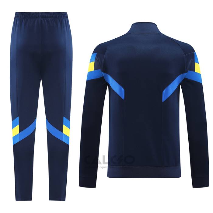 Tuta da Track di Giacca Boca Juniors 2024-2025 Blu